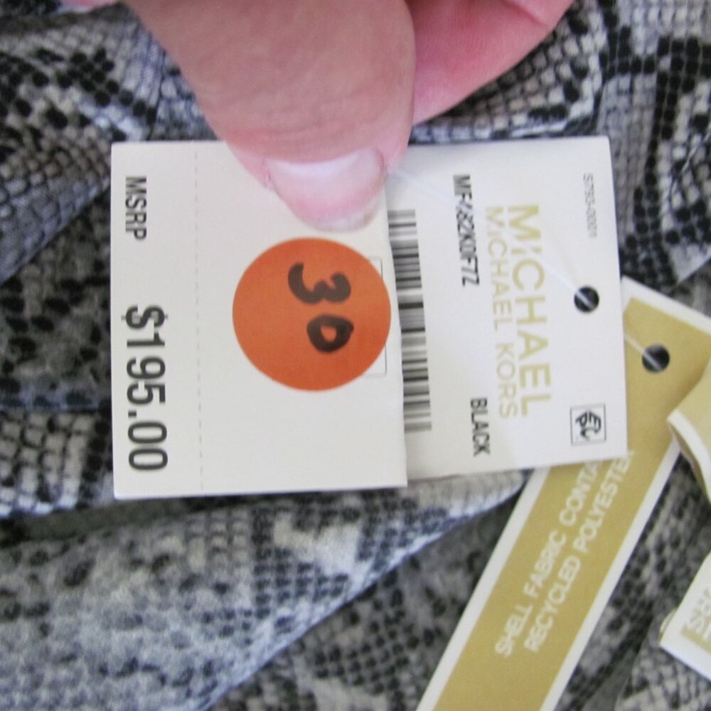 MICHAEL KORS SNAKEPRINT DRESS XL NWT - Picture 13 of 15